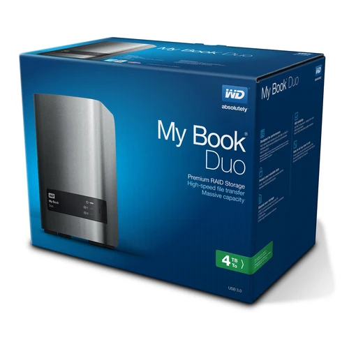 WD 4TB MY Book Duo (WDBLWE0040JCH-EESN) Externi Hard disk