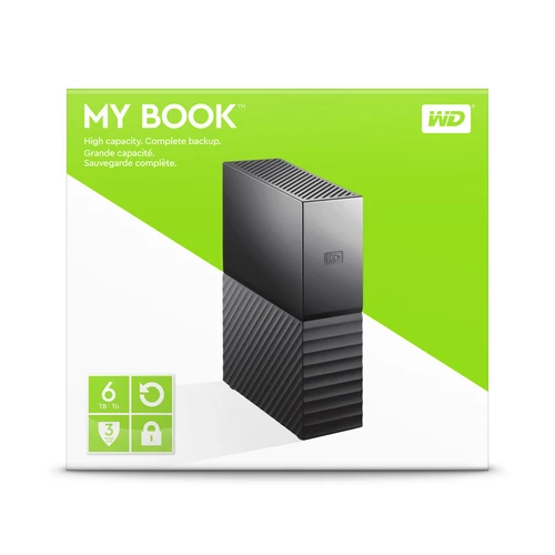 Western Digital MY Book 6TB 3.5" (WDBBGB0060HBK-EESN) eksterni hard disk crni