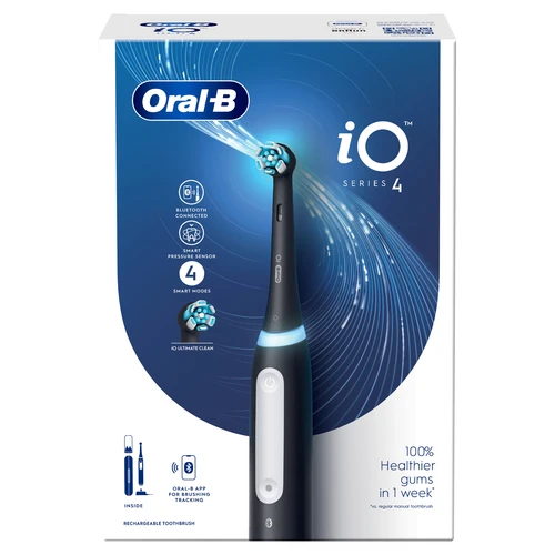 Oral-B iO Series 4 TC Black električne četkice za zube