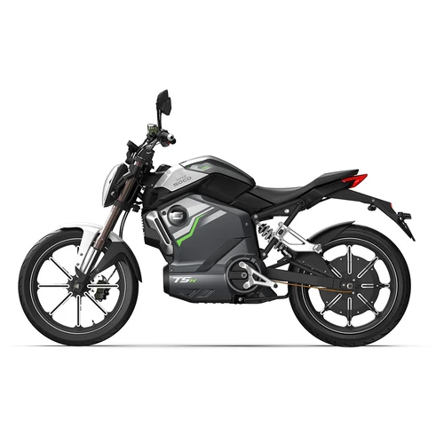 Super Soco TS-X crni električni motocikl