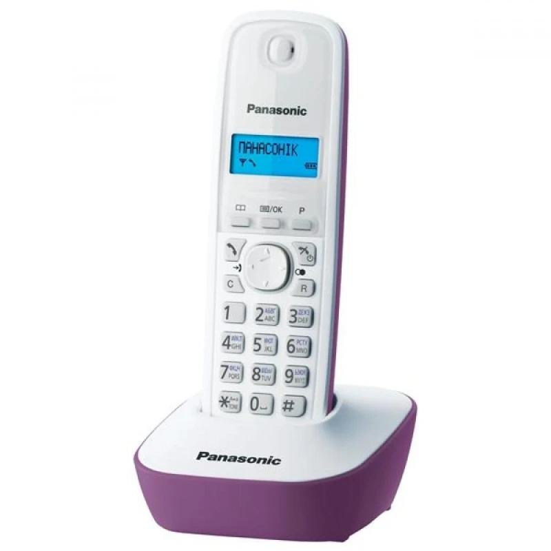 Panasonic KX-TG1611FXF Ljubicasti Bezicni Telefon