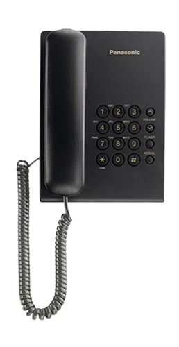 Panasonic KX-TS500FXB Stoni Telefon Crni