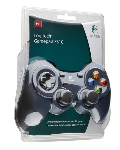 Logitech F310 gamepad plavi