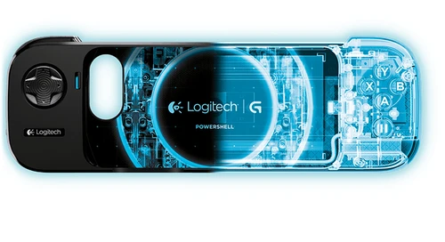Logitech Powershell (940-000153) gejmped za iPhone 5/5s/iPod touch (5.generacija)+baterija
