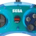 Sega Mega Drive (34259) Retro-Bit Mini 6-B USB gamepad plavi