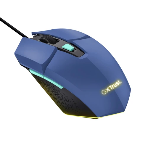 Trust GXT109B FELOX 6400 dpi optički gejmerski miš plavi