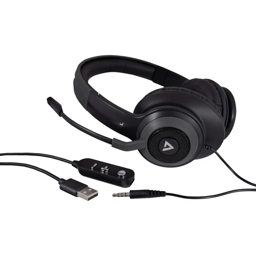 V7 HC701 gejmerske slušalice crne