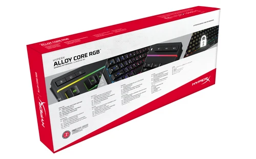 HyperX Alloy Core RGB gejmerska tastatura crna