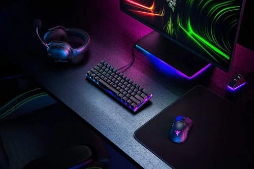 Razer Huntsman Mini Analog RGB US gejmerska tastatura crna