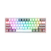 Redragon Fizz Pro K616 belo siva mehanička gejmerska tastatura