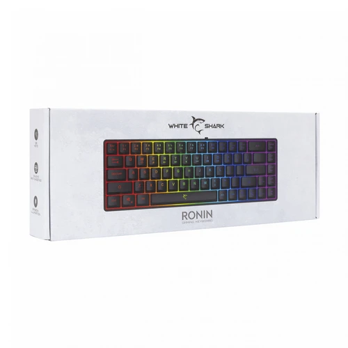 White Shark GK-2201 RONIN crna gejmerska tastatura