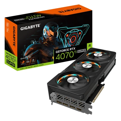 Gigabyte GeForce RTX 4070 Ti SUPER GAMING OC (GV-N407TSGAMING OC-16GD) grafička kartica 16GB DDR6X 256bit