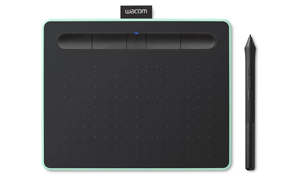 Wacom Intuos S (CTL-4100WLE-N) bluetooth grafička tabla 6.0"x3.7" pistaći zelena