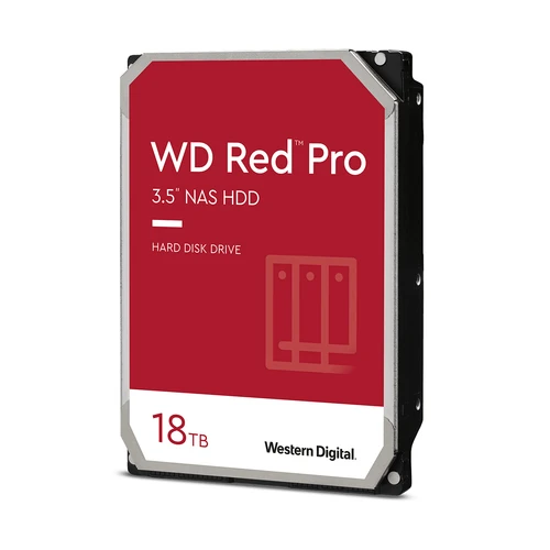 Western Digital 18TB 3.5" SATA III Red Pro (WD181KFGX) hard disk