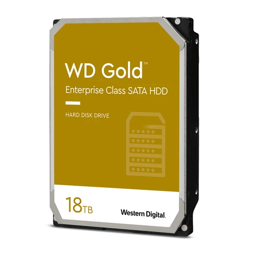 Western Digital 18TB 3.5" SATA (WD181KRYZ) Gold 7200RPM hard disk