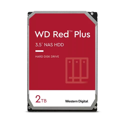 Western Digital 2TB 3.5" SATA (WD20EFPX) 5400rpm NAS hard disk