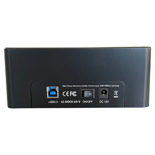 LC power LC-DOCK-U3-V USB3.2 HDD rack 2.5/3.5"