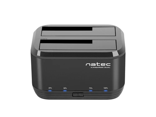 Natec (NSD-0955) KANGAROO DUAL HDD/SSD 2x 2.5/3.5" docking stanica