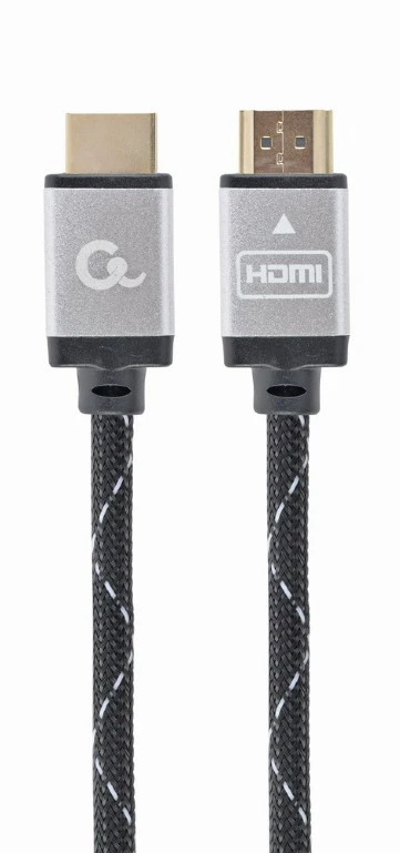 Gembird CCB-HDMIL-2M pleteni kabl HDMI (muški) na HDMI (muški)pozlaćeni konektori High Speed 2m