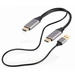 Gembird (A-HDMIM-DPM-01) kabl HDMI (muški) na DisplayPort (muški) + USB napajanje 2m crni