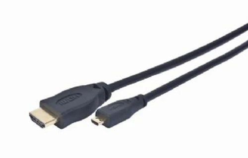 Gembird (CC-HDMID-6) kabl HDMI (muški) na micro D (muški) 1.8m crni