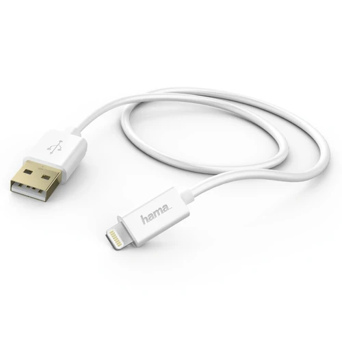 Hama (173640) kabl za punjač USB A (muški) na lightning (muški) 1.5m Beli