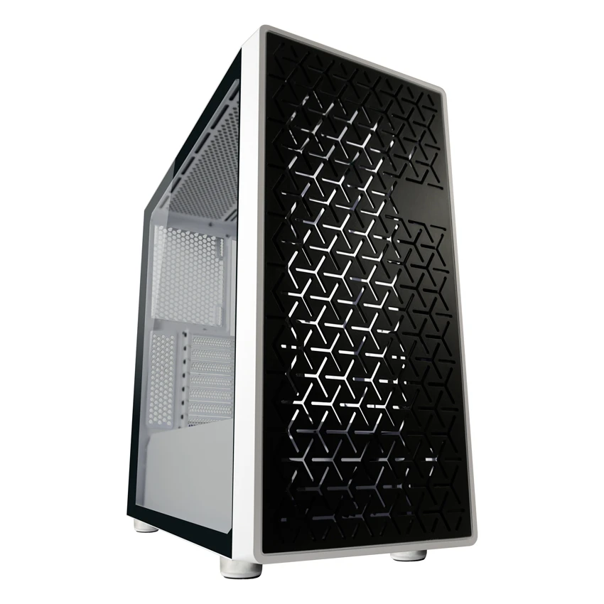 LC Power Gaming LC-714W-ON belo gejmersko kućište