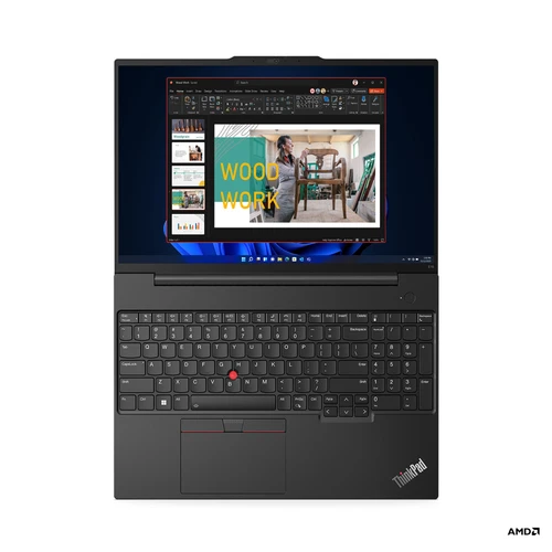 Lenovo ThinkPad E16 Gen 1 (21JT000DYA) laptop 16" WUXGA AMD Ryzen 5 7530U 16GB 512GB SSD Radeon Graphics crni