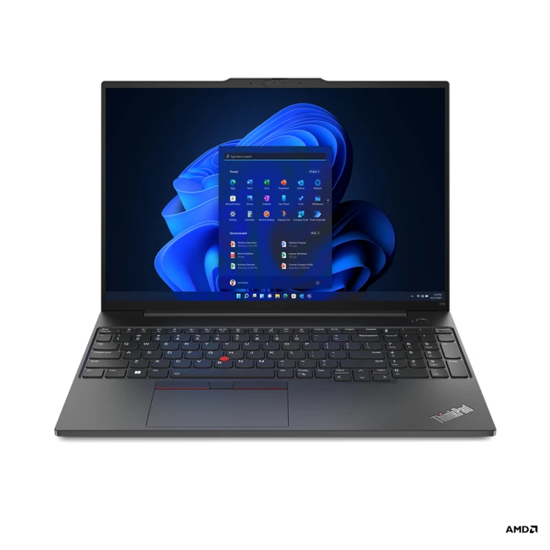 Lenovo ThinkPad E16 Gen 1 (21JT000DYA) laptop 16" WUXGA AMD Ryzen 5 7530U 16GB 512GB SSD Radeon Graphics crni