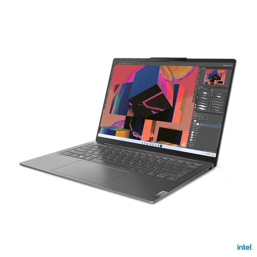 Lenovo Yoga Slim 6 14IAP8 (82WU007HYA) laptop Intel® 12-cores i5 1240P 14" WUXGA OLED 16GB 512GB SSD Intel® Iris Xe sivi