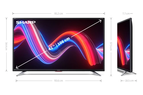 Sharp 42EE4E Smart TV 42" Full HD DVB-T2