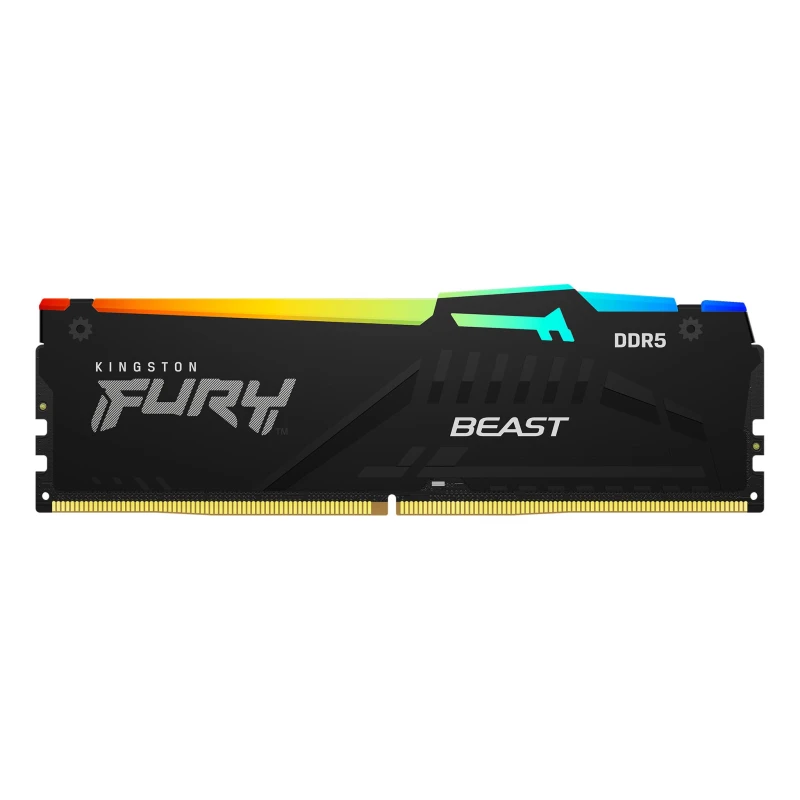 Kingston DDR5 32GB 5200MHz Fury Beast RGB Black (KF552C40BBA-32) memorija za desktop