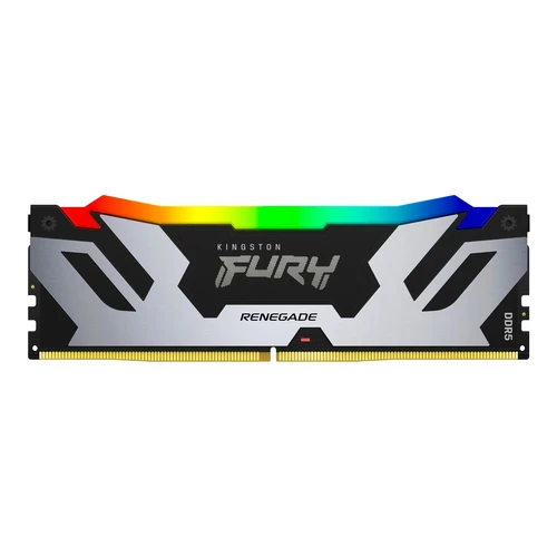 Kingston DDR5 32GB (2x16GB kit) 7600MT/s Fury Renegade Silver RGB XMP (KF576C38RSAK2-32) memorija za desktop
