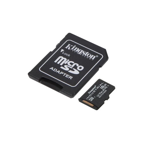 Kingston 16GB Industrial (201929) memorijska kartica SDHC class 10 + adapter