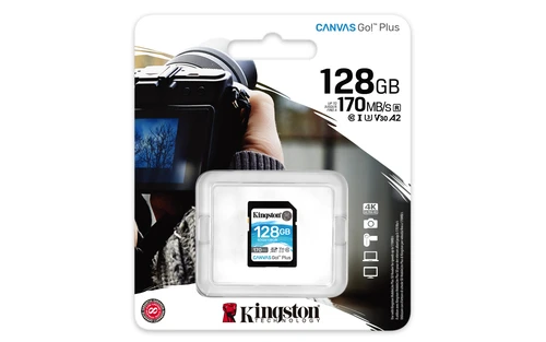 Kingston Canvas Go Plus 128GB (SDG3/128GB) memorijska kartica SDXC class10