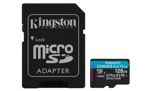 Kingston Canvas Go Plus (SDCG3/128GB) memorijska kartica microSDXC 128GB class 10+adapter 