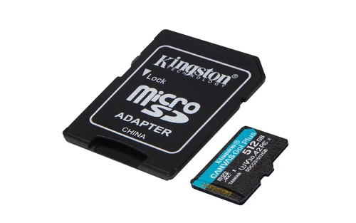 Kingston Canvas Go Plus (SDCG3/512GB) memorijska kartica microSDXC 512GB class 10+adapter