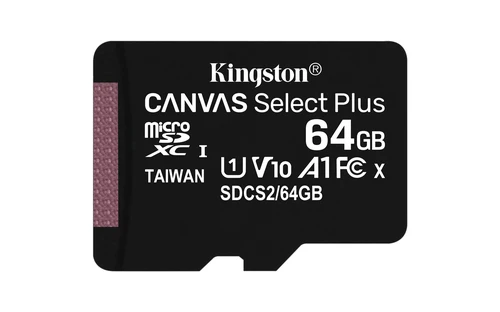 Kingston Canvas Select Plus (sdcs2/64gbsp) memorijska kartica micro SDXC 64GB class 10