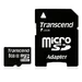 Transcend MicroSD (TS8GUSDHC10) 8GB class 10+adapter memorijska kartica 