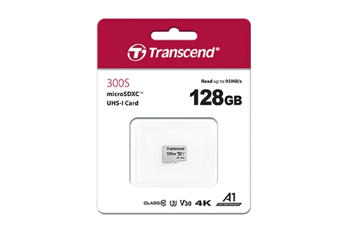 Transcend TS128GUSD300S memorijska kartica micro SDXC 128GB class 10