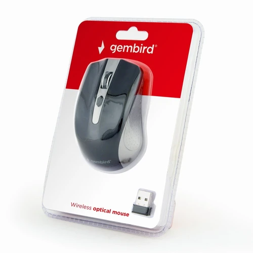 Gembird MUSW-4B-04-GB bežični optički miš 1600dpi crno sivi