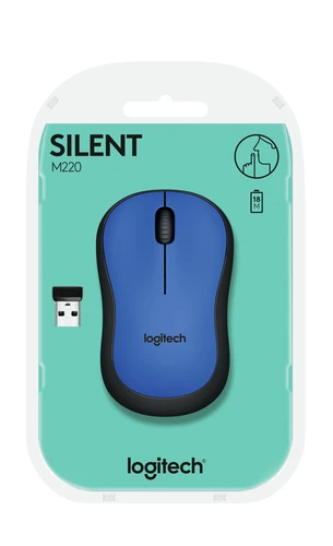 Logitech M220 (910-004879) Silent Mis Wireless Plavi