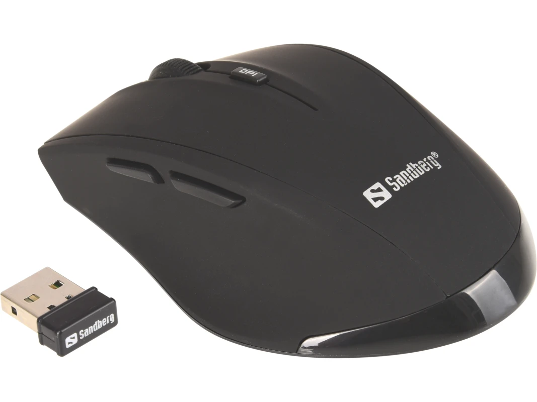Sandberg Pro 630-06 bežični optički miš 1600dpi crni