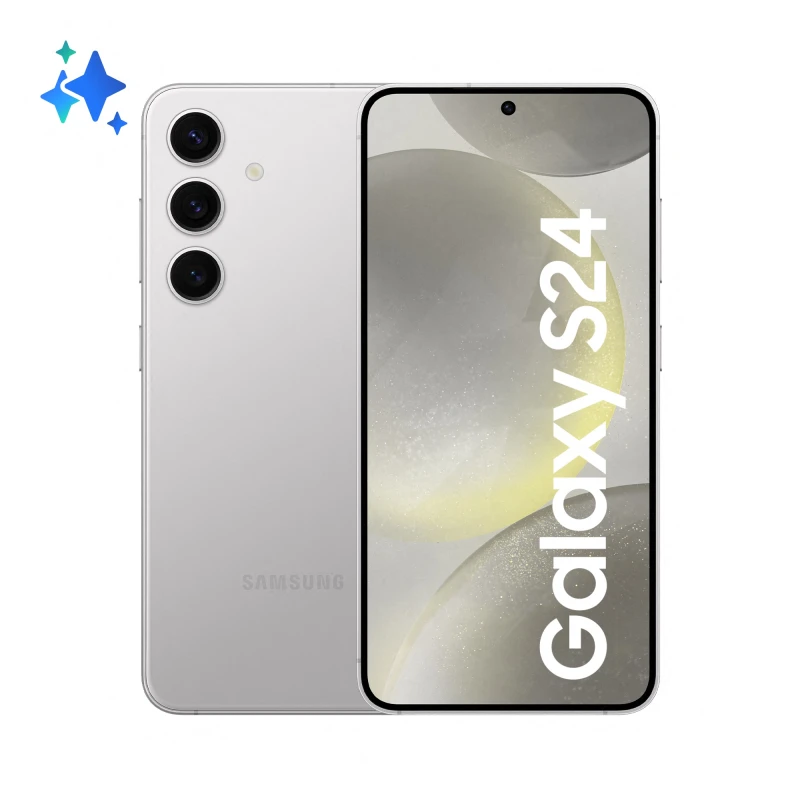 Samsung Galaxy S24 8/128GB sivi mobilni 6.2" Deca Core Exynos 2400 8GB 128GB 50Mpx+10Mpx+12Mpx Dual Sim