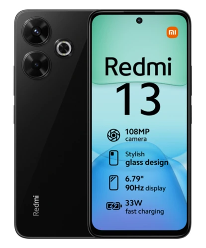 Xiaomi Redmi 13 6/128GB crni mobilni 6.79" Octa Core Mediatek Helio G91 Ultra 6GB 128GB 108Mpx+2Mpx Dual Sim