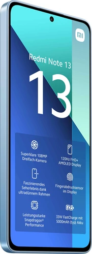 Xiaomi Redmi Note 13 6/128GB (MZB0FYEEU) plavi mobilni 6.67" Octa Core Snapdragon 685 6GB 128GB 108Mpx+8Mpx+2Mpx Dual Sim