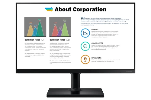 Samsung LF24T450FZUXEN IPS monitor 24"