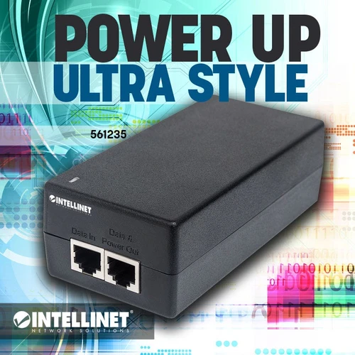 Intellinet (561235) Gigabit Ultra PoE+ Injector