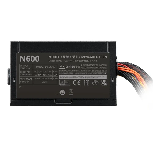 Cooler Master Elite NEX N600 (MPW-6001-ACBN-BEU) napajanje 600W