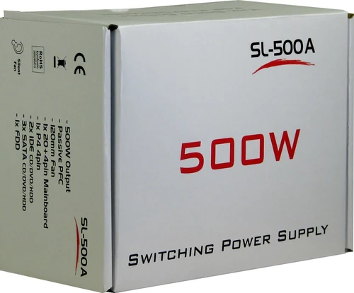 InterTech PSU SL-500W(A) ATX napajanje